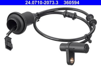 Devējs, Riteņu griešanās ātrums ATE 24.0710-2073.3