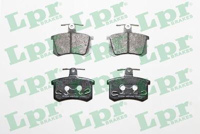 Комплект тормозных колодок, дисковый тормоз LPR 05P1085