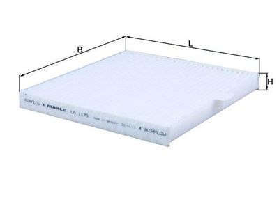 Filtrs, Salona telpas gaiss MAHLE LA 1175