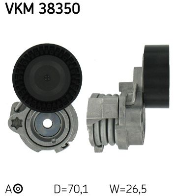 Натяжитель ремня, клиновой зубча SKF VKM 38350