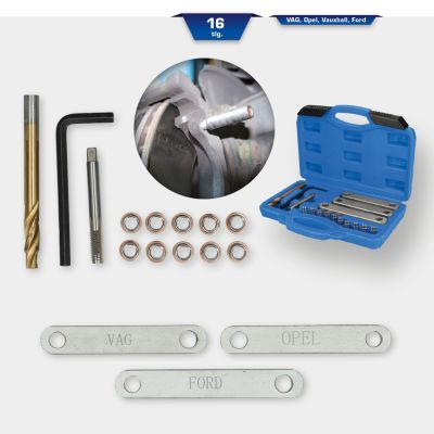 Vītņurbju komplekts KS TOOLS BT701100