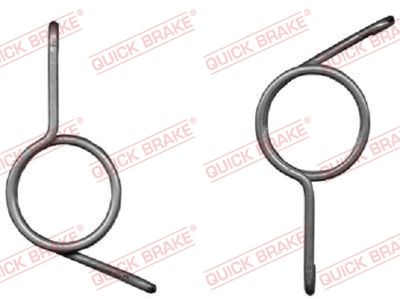 Remkomplekts, Stāvbremzes vārpsta (Bremžu suports) QUICK BRAKE 113-0519