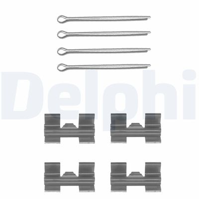 Piederumu komplekts, Disku bremžu uzlikas DELPHI LX0032