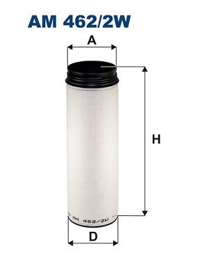 Sekundārā gaisa filtrs FILTRON AM 462/2W