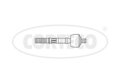 Осевой шарнир, рулевая тяга CORTECO 49400674