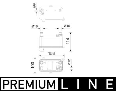 Конденсатор, кондиционер MAHLE AC 1199 000P