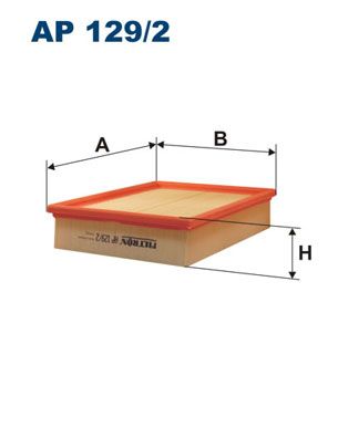 Gaisa filtrs FILTRON AP 129/2