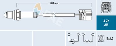 Лямбда-зонд FAE 75632