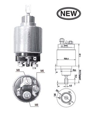 Ievilcējrelejs, Starteris MAGNETI MARELLI 940113050564
