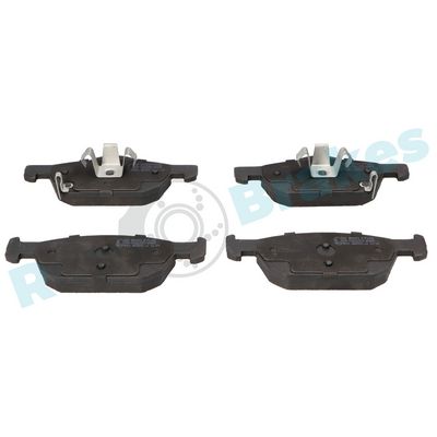 Bremžu uzliku kompl., Disku bremzes RAP BRAKES R-P1262