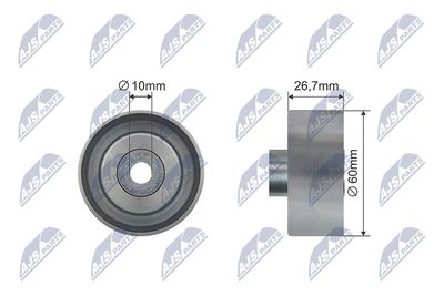 Parazīt-/Vadrullītis, Ķīļrievu siksna NTY RNK-FR-029
