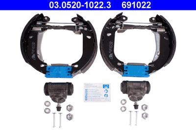 Комплект тормозных колодок ATE 03.0520-1022.3