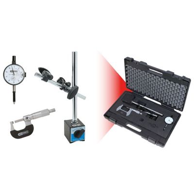 Pārbaudes komplekts, Bremžu disku sišanas pārbaude KS TOOLS 150.2230