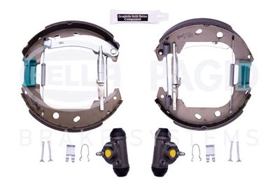 Bremžu loku komplekts HELLA PAGID 8DB 355 004-471