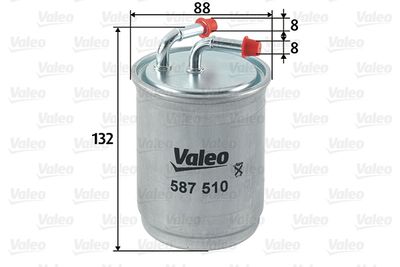 Degvielas filtrs VALEO 587510