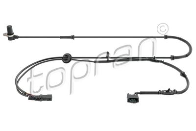 Devējs, Riteņu griešanās ātrums TOPRAN 638 672