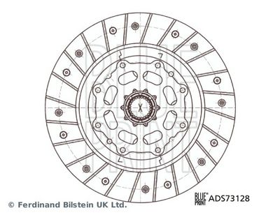 Sajūga disks BLUE PRINT ADS73128