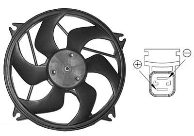 Ventilators, Motora dzesēšanas sistēma VAN WEZEL 0904746
