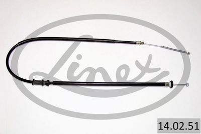 Тросик, cтояночный тормоз LINEX 14.02.51