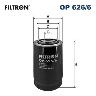 Eļļas filtrs FILTRON OP 626/6