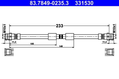 ATE HYDRAULIKA ATE 83.7849-0235.3