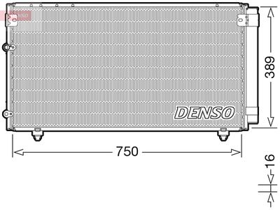 Kondensators, Gaisa kond. sistēma DENSO DCN50042