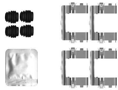 Комплектующие, колодки дискового тормоза TEXTAR 82564000