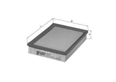 Фильтр, воздух во внутренном пространстве MAHLE LA 99