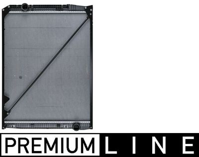 Радиатор, охлаждение двигателя MAHLE CR 686 000P