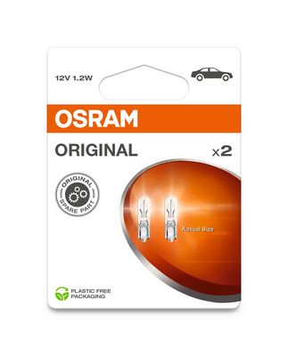 Kvēlspuldze, Salona telpas apgaismojums ams-OSRAM 2721-2BL