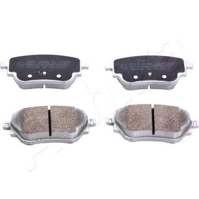 Bremžu uzliku kompl., Disku bremzes ASHIKA 51-00-0533