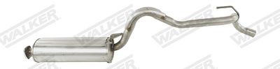 Глушитель выхлопных газов конечный WALKER 22466