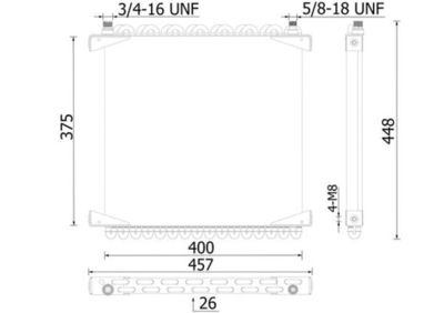 Конденсатор, кондиционер MAHLE AC 1143 000S