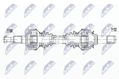 Приводной вал NTY NPW-PS-008