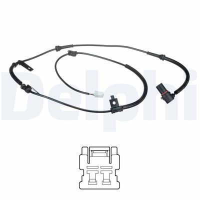 Датчик, частота вращения колеса DELPHI SS20637