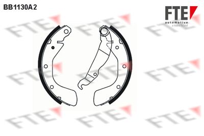 Bremžu loku komplekts FTE 9100020