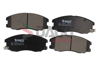 Bremžu uzliku kompl., Disku bremzes DACO 320401