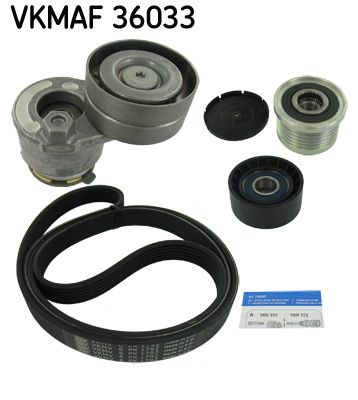 Поликлиновой ременный комплект SKF VKMAF 36033