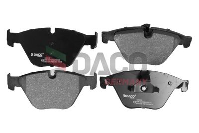 Комплект тормозных колодок, дисковый тормоз DACO 320336