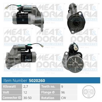 Стартер MEAT & DORIA 5020260