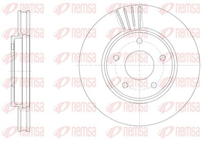Тормозной диск REMSA 61531.10