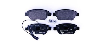 Комплект тормозных колодок, дисковый тормоз HELLA 8DB 355 012-841