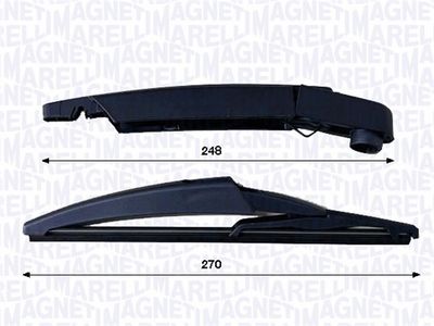 MAGNETI MARELLI 000723180452 Stikla tīrītāju sviru