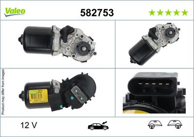 Stikla tīrītāju motors VALEO 582753