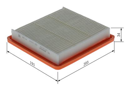 Воздушный фильтр BOSCH F 026 400 548