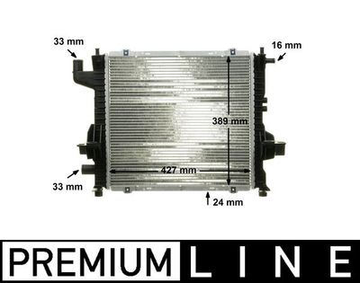 Radiators, Motora dzesēšanas sistēma MAHLE CR 153 000P