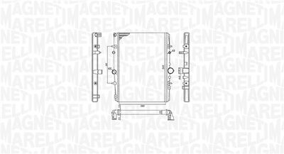 Radiators, Motora dzesēšanas sistēma MAGNETI MARELLI 350213199400