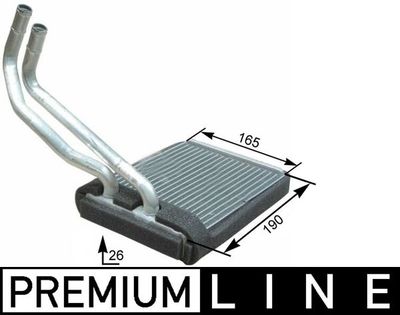 Siltummainis, Salona apsilde MAHLE AH 177 000P