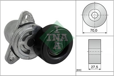 Siksnas spriegotājs, Ķīļsiksna Schaeffler INA 534 0306 10