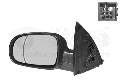 Наружное зеркало VAN WEZEL 3777807